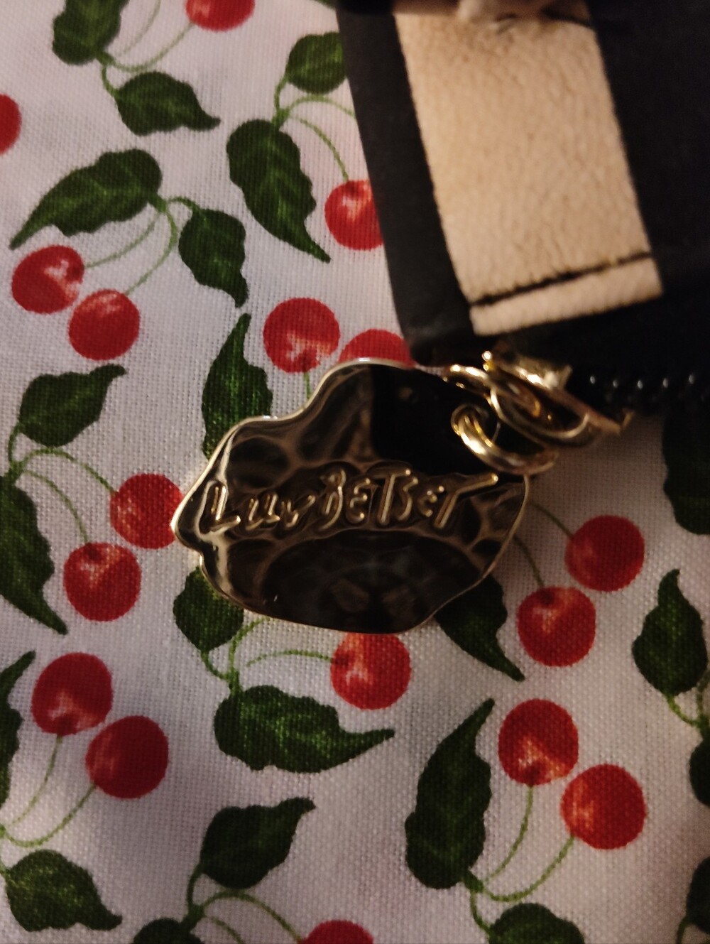 Betsey Johnson Luv Betsey Black & White Striped Women’s Crossbody - Picture 4 of 6